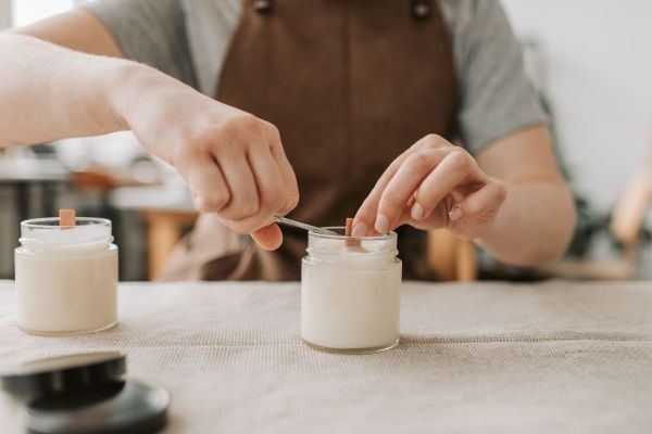 Créez vos propres bougies avec notre kit diy naturel !