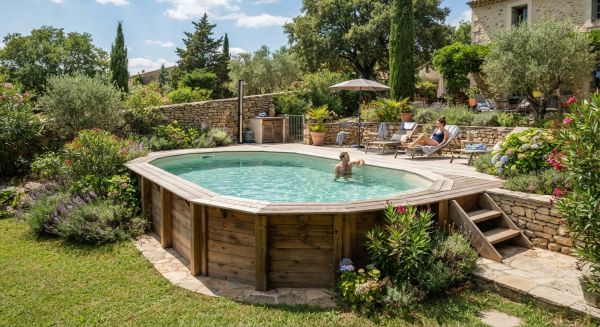 Piscine semi-enterrée : Quel revêtement choisir ?
